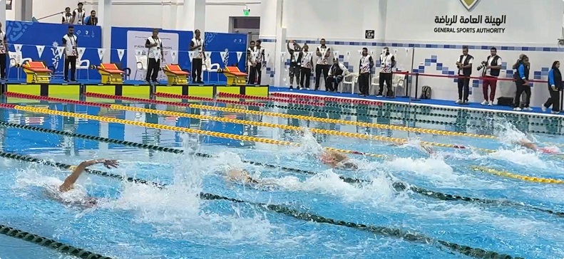 圖3 陳佩琳出戰50米自由泳決賽 圖3 陳佩琳出戰50米自由泳決賽