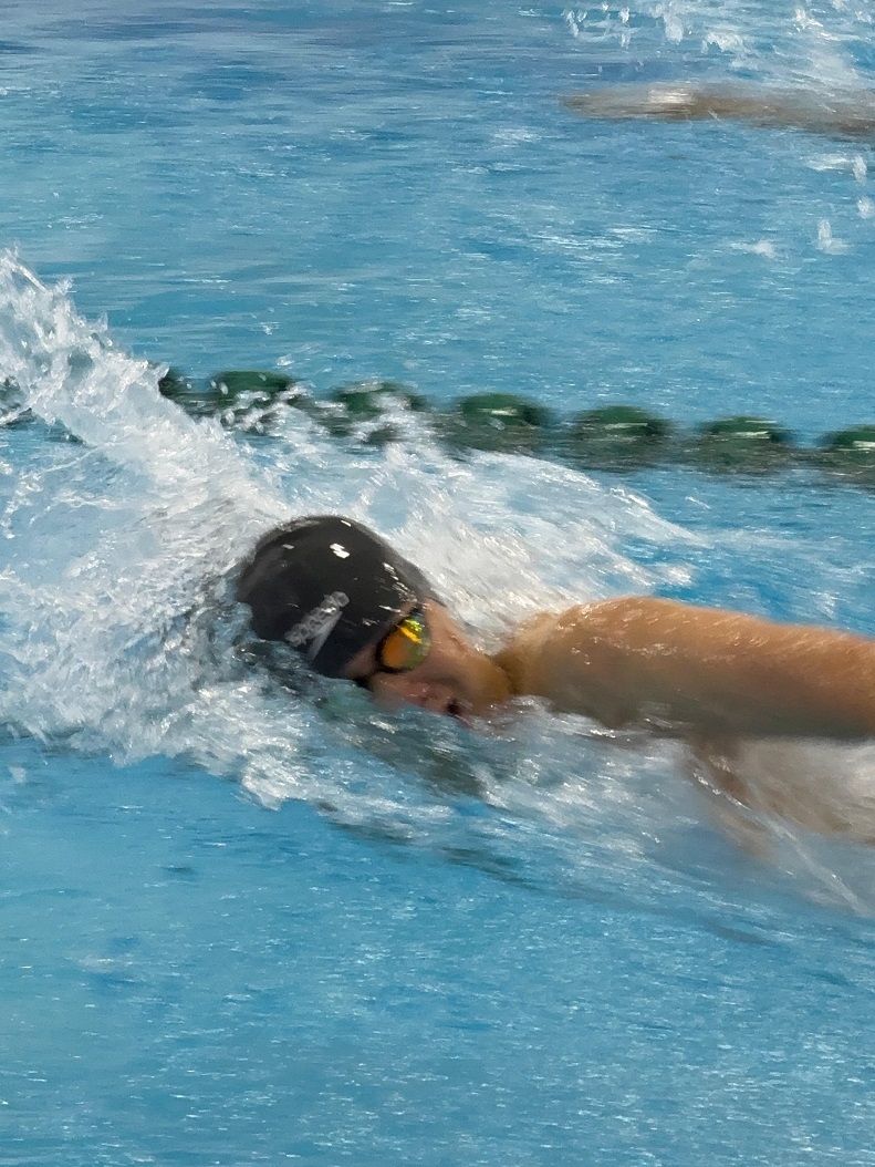 圖2 陳浩華於100米自由泳初賽