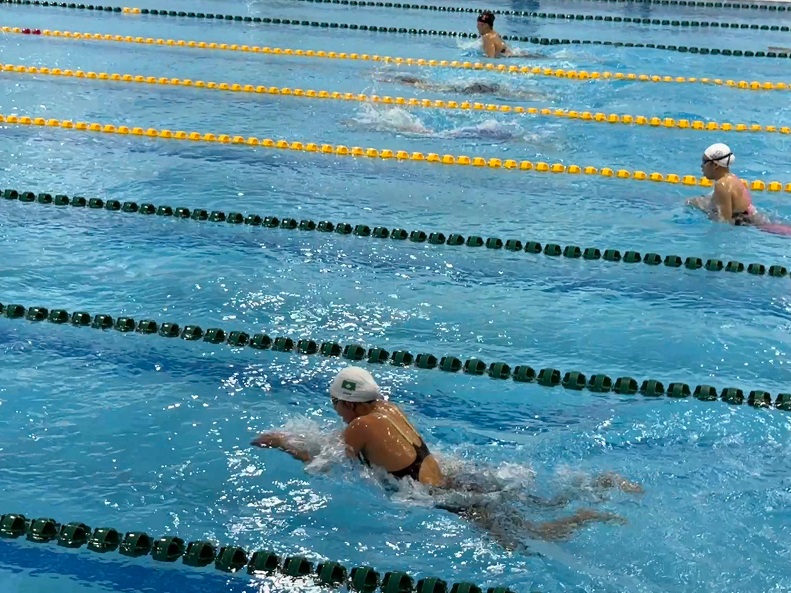 圖3 陳佩琳出戰200米蛙決賽獲得該項目第四名